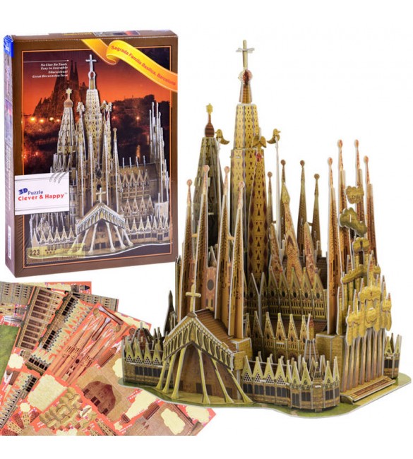 Puzle 3D SAGRADA FAMILIA ZA3785