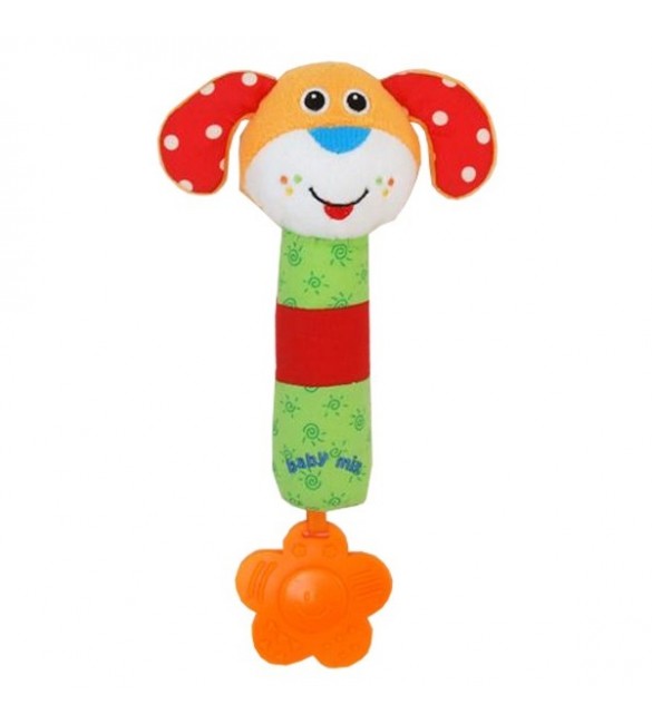 Rotaļlieta ar pīkstuli FUNNY DOG BabyMix 24526