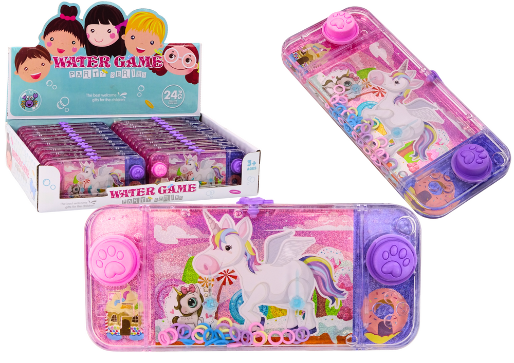 Arcade Water Game Purple Magic Unicorns Pad Console