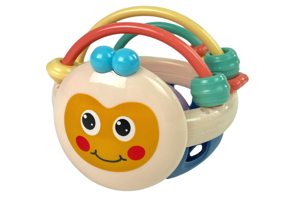 Baby Rattle Pastel Colours Ball