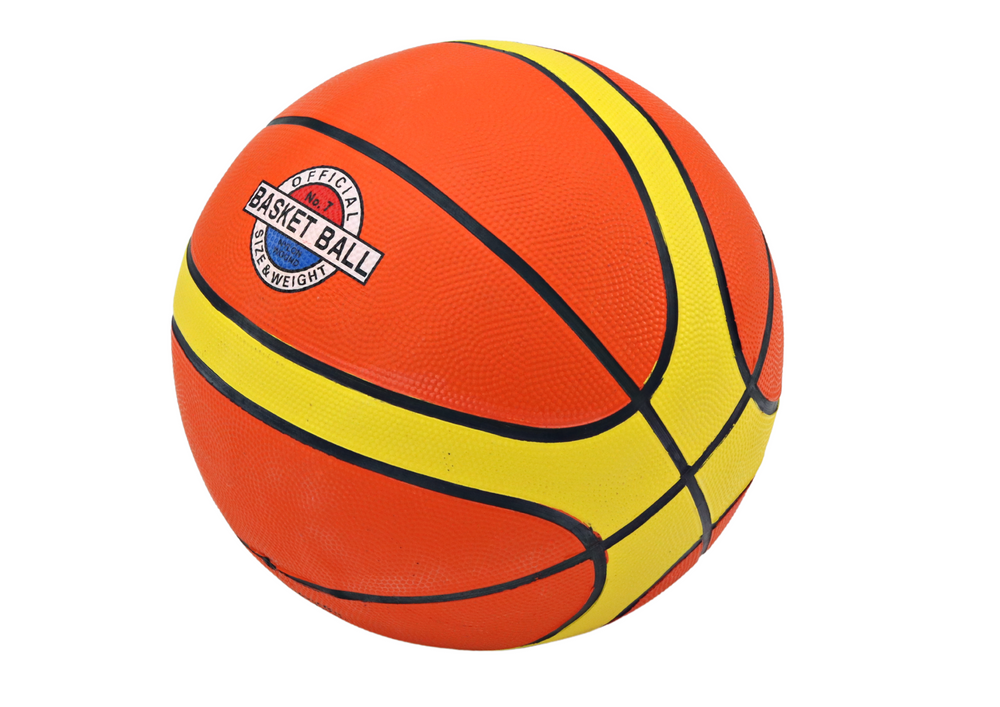 Basketball Ball 7-9 Lbs Orange - Yellow Size 7