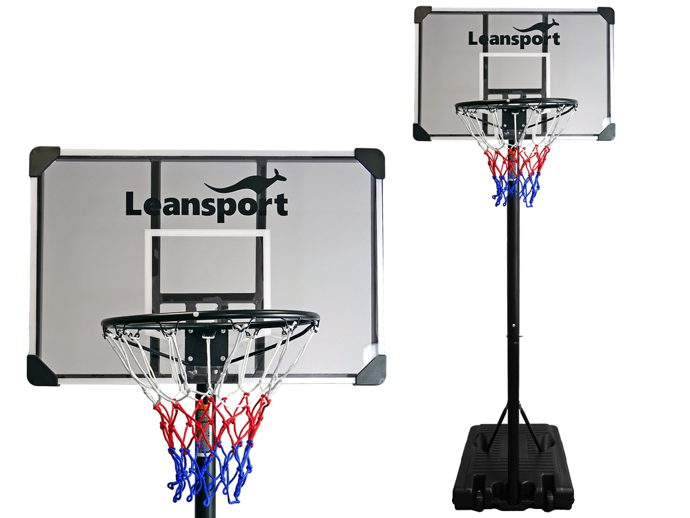 Basketball Wheelie Basket Garden Black 260 cm