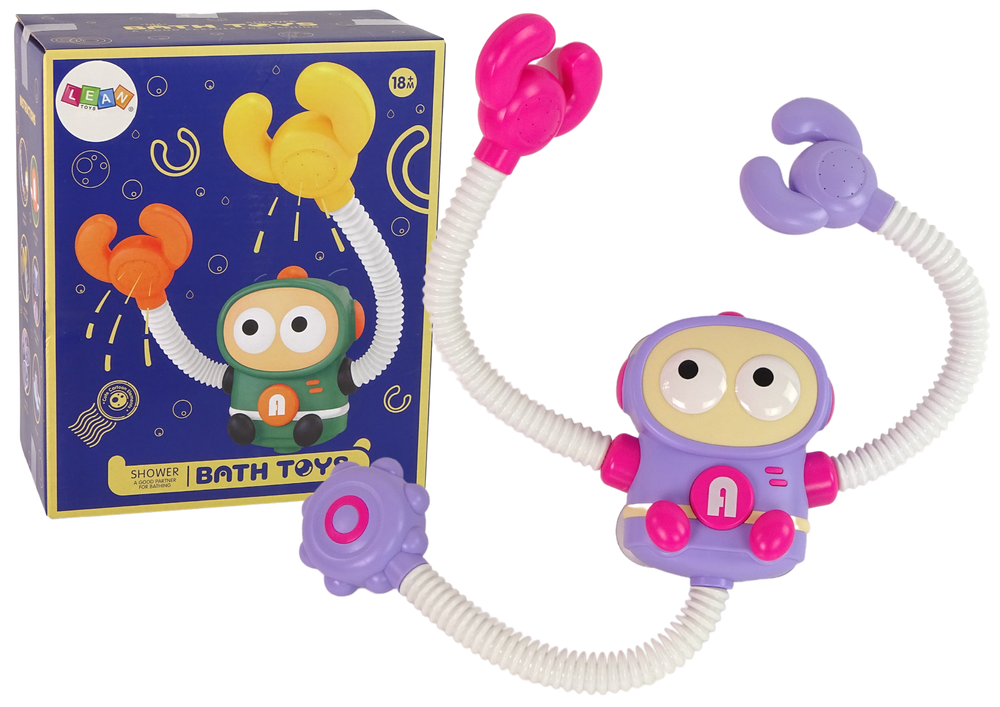 Bathing Water Toy Cosmonaut Teddy Bear Battery Shower