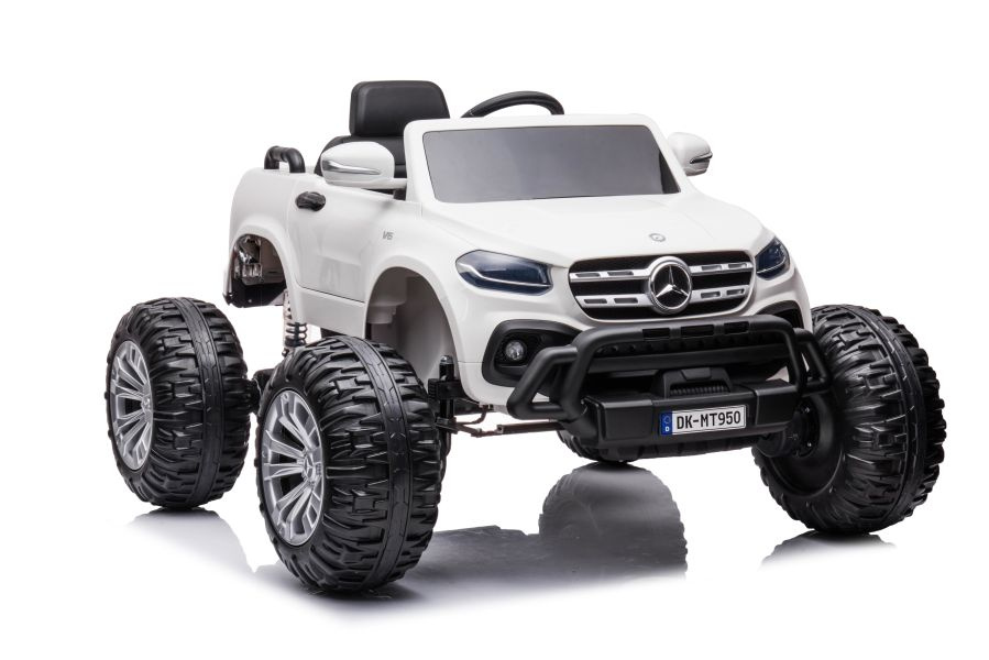 Battery-powered car Mercedes DK-MT950 4x4 White