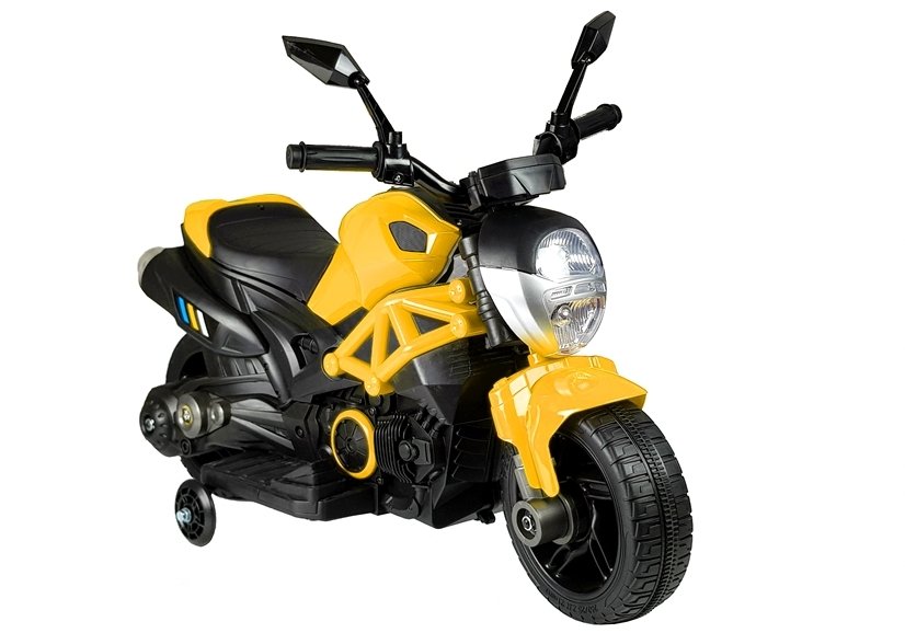 Bērnu elektriskais motocikls GTM1188 Yellow