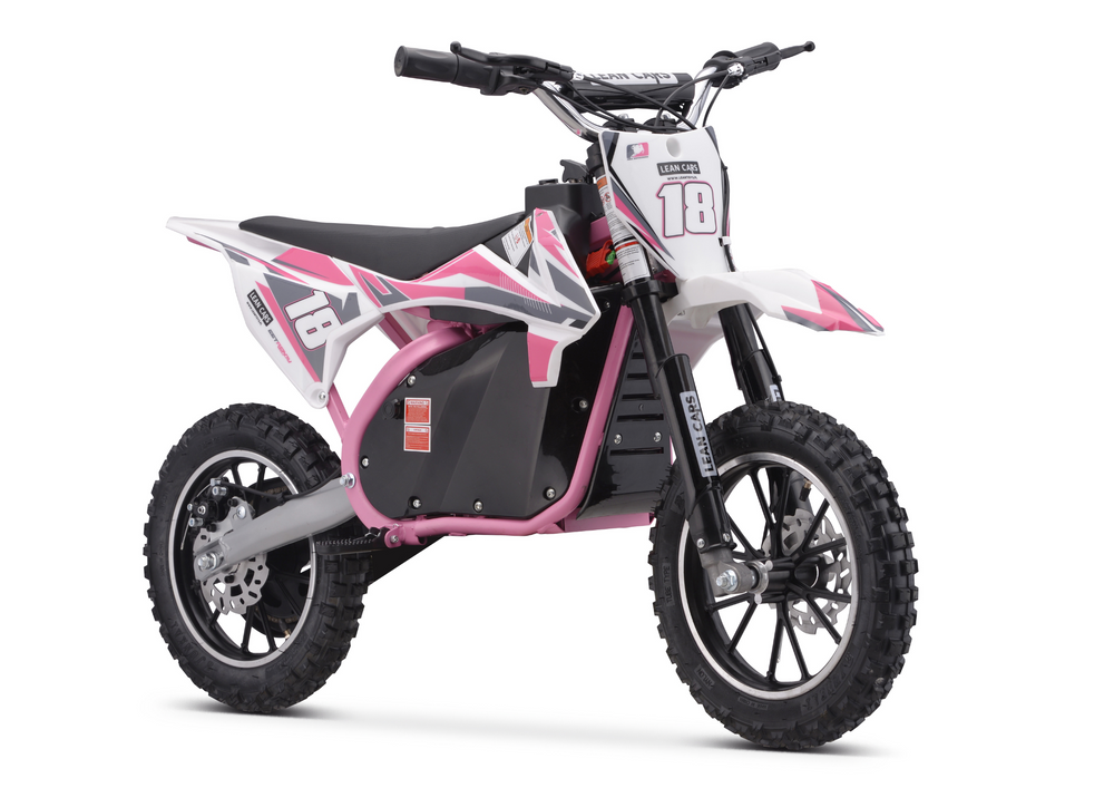 Bērnu elektriskais motocikls TRAIL KING HP114E Pink