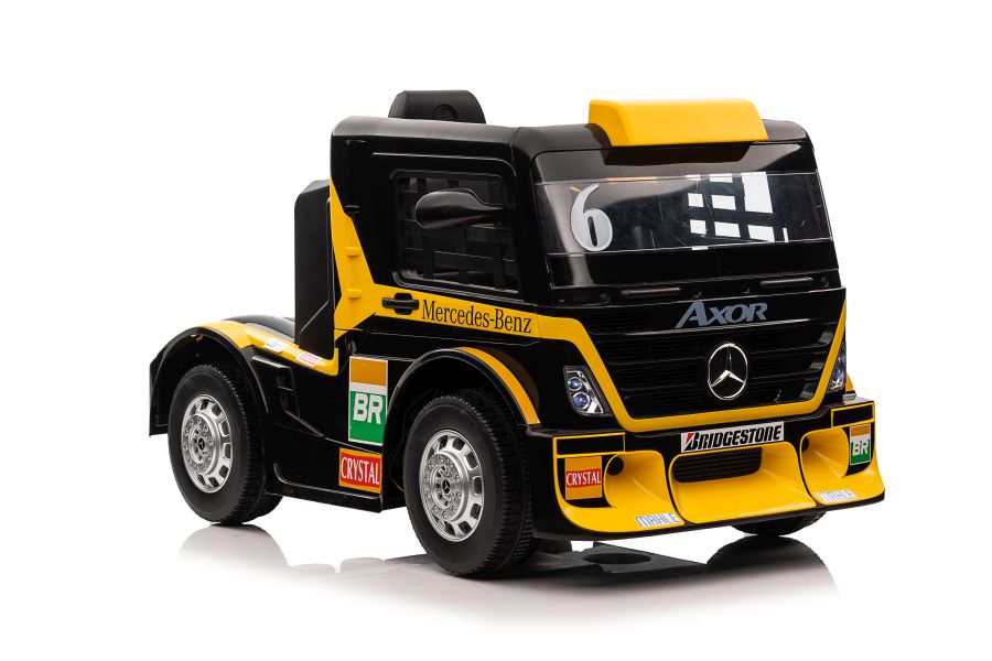 Bērnu elektriskais traktors Mercedes XMX622 Yellow