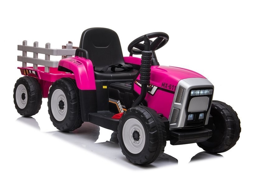 Bērnu elektriskais traktors XMX611 Pink