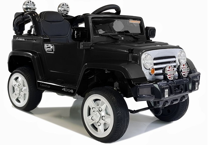 Bērnu elektroauto Jeep JJ245 Black