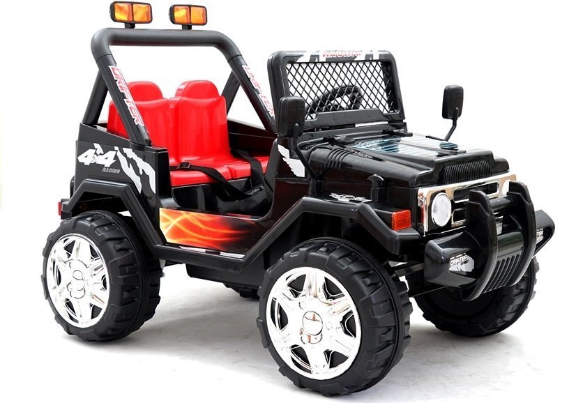 Bērnu elektroauto Jeep Raptor S618 EVA Black