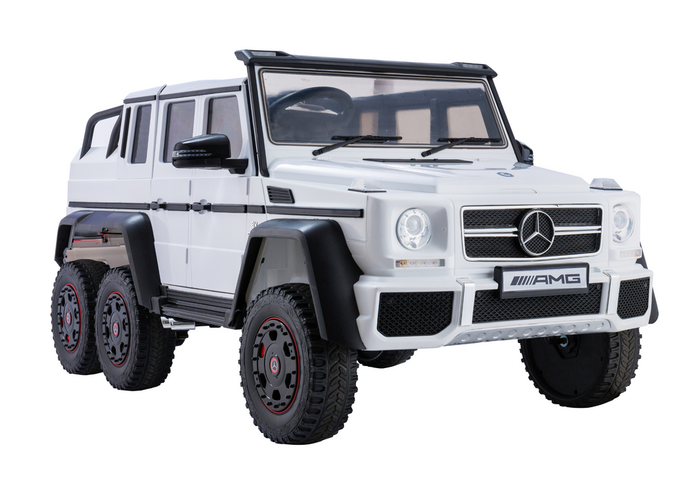 Bērnu elektroauto Mercedes G63 6x4 24V White