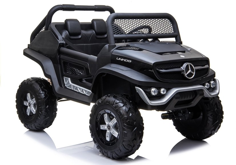 Bērnu elektroauto Mercedes Unimog Black