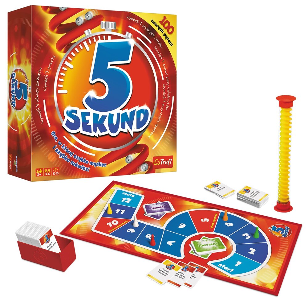 Board Game 5 Seconds Trefl 01778