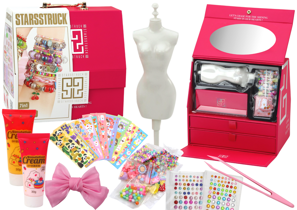 Creative Beauty Set In A Case For Creating Creations Accessories