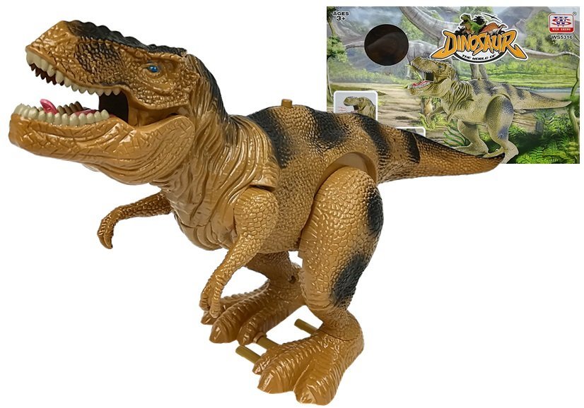 Dinosaur Tyrannosaurus Rex Battery Operated Brown