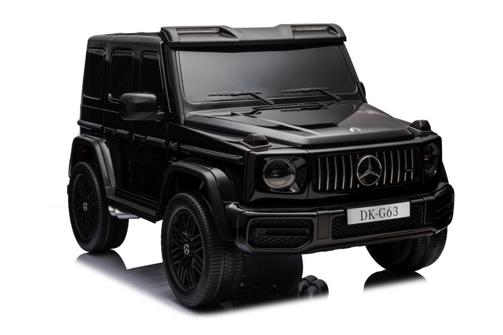 Divvietīgs bērnu elektromobilis Mercedes G63 XXL 4x4 Black