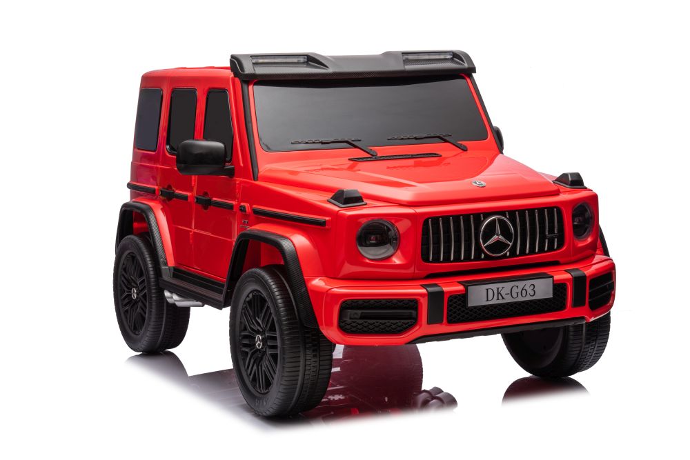 Divvietīgs bērnu elektromobilis Mercedes G63 XXL 4x4 Red