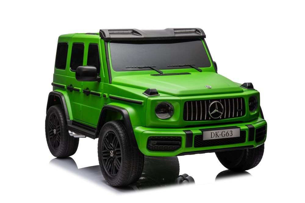 Divvietīgs bērnu elektromobilis Mercedes G63 XXL Green 24V