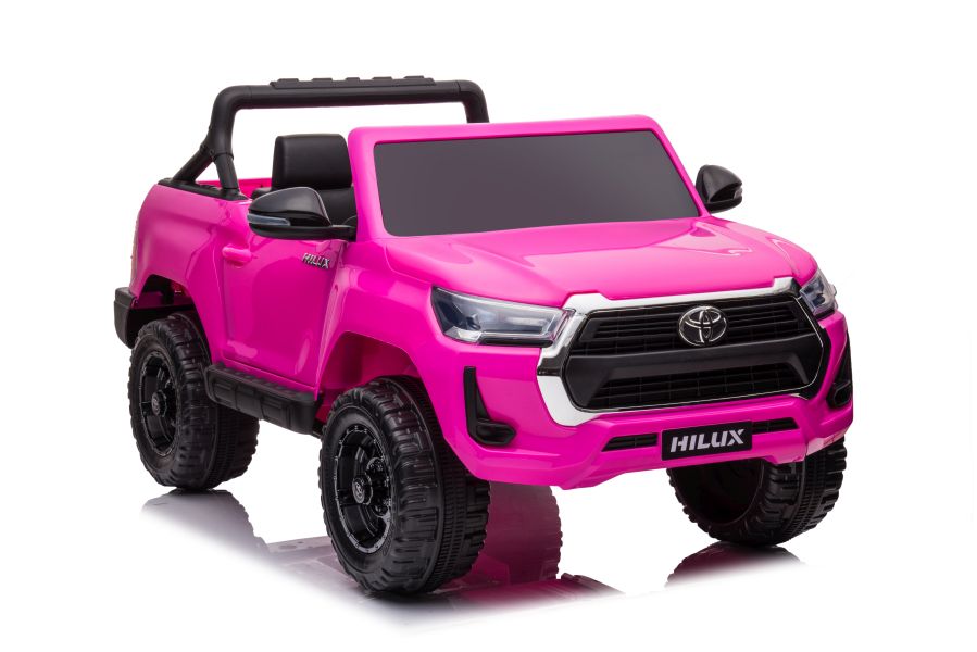 Divvietīgs bērnu elektromobilis Toyota Hilux DK-HL860 Pink