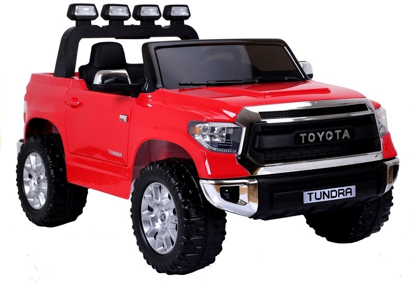 Divvietīgs bērnu elektromobilis Toyota Tundra Red