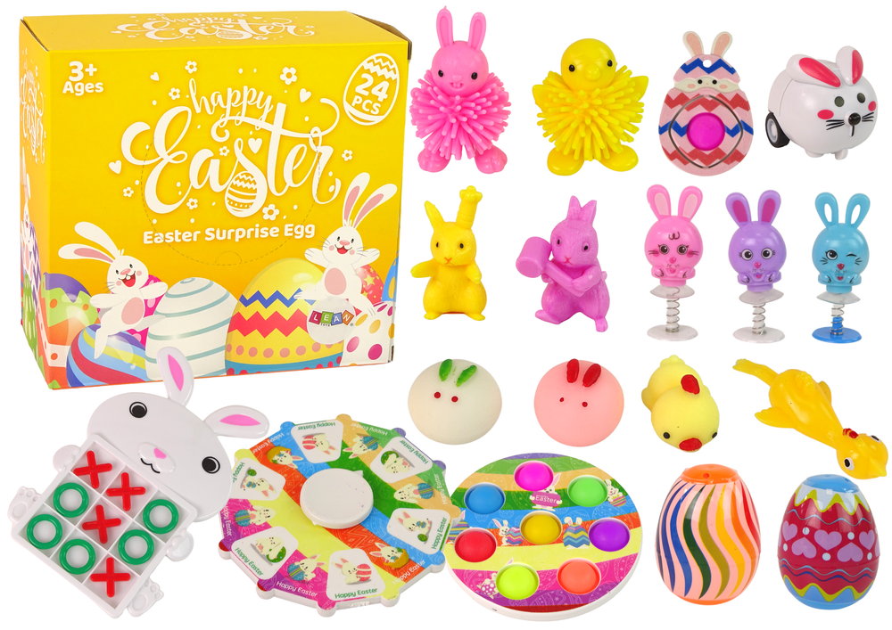 Easter Fidget Toys Squishy Anti-stress Toy Set 18 Elements