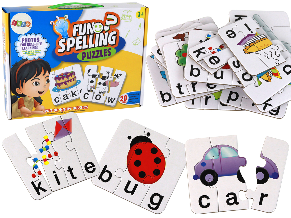 Educational Puzzle Word Game for Learning English