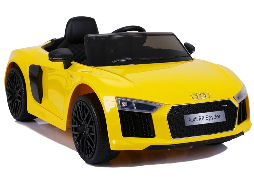 Elektriskā sporta automašīna bērniem Big Audi R8 JJ2198 Yellow