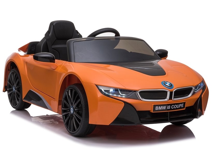 Elektriskā sporta automašīna bērniem BMW I8 JE1001 Orange