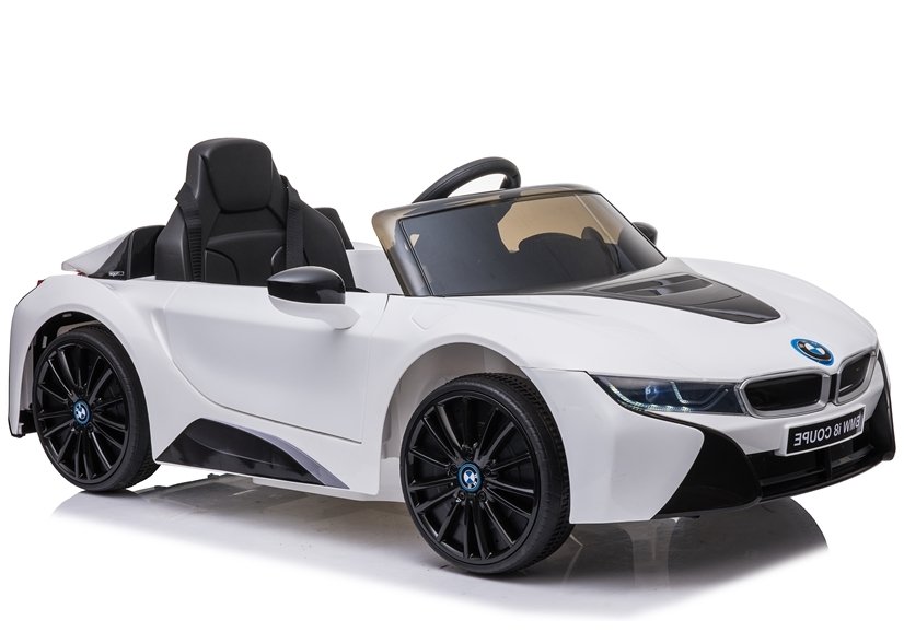 Elektriskā sporta automašīna bērniem BMW I8 JE1001 White