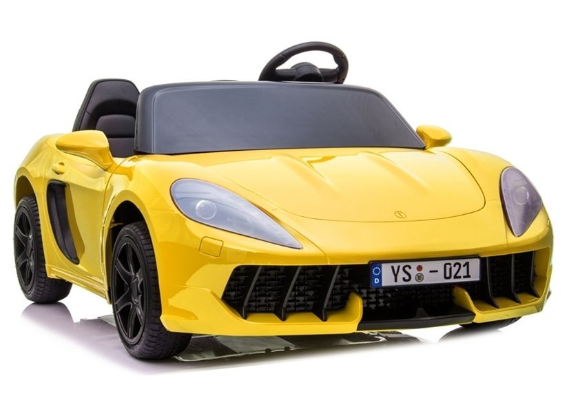 Elektriskā sporta automašīna bērniem YSA021A Yellow