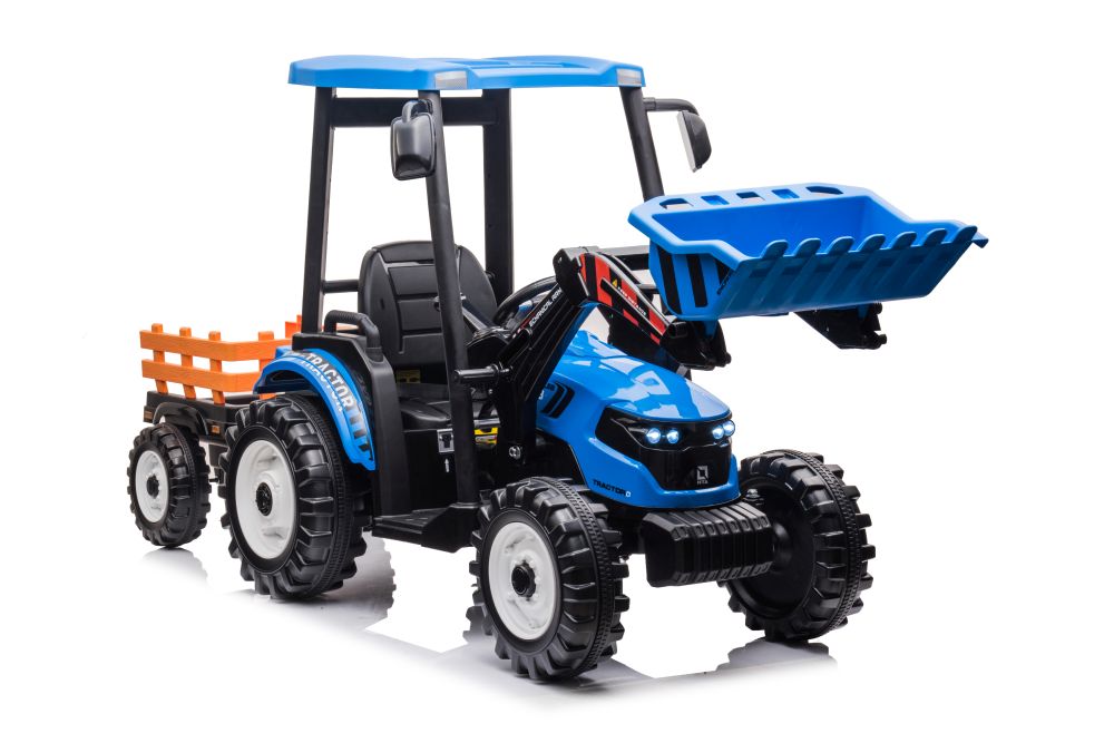 Elektriskais traktors bērniem Hercules Blue