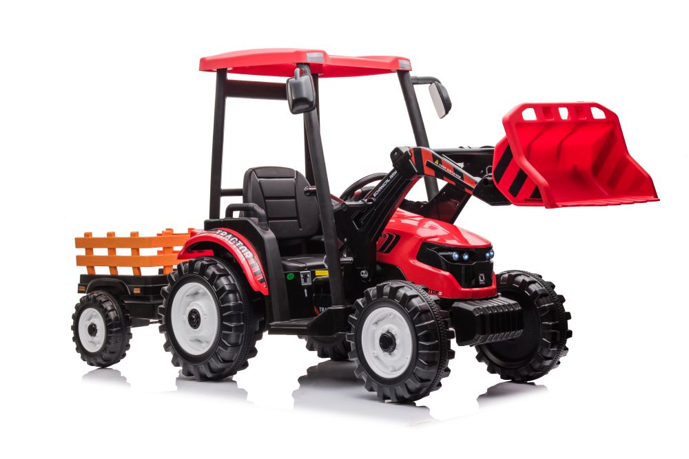 Elektriskais traktors bērniem Hercules Red