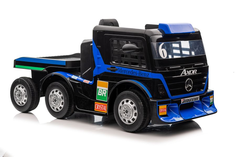 Elektriskais traktors bērniem Mercedes LCD XMX622B Navy Blue