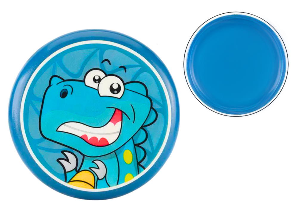 Flying Disc Frisbee with Dinosaur Blue 20 Cm