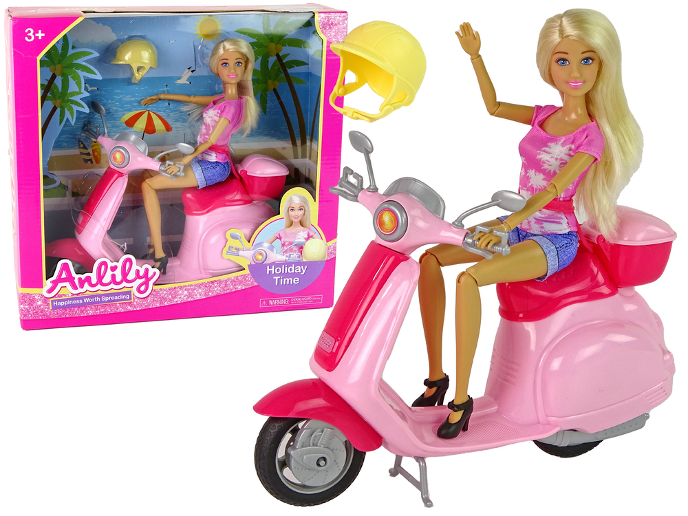 Lelle Anlily Pink Scooter