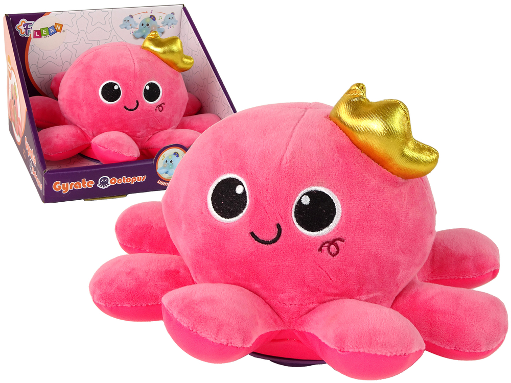 Mascot Octopus Lights Pink Sounds