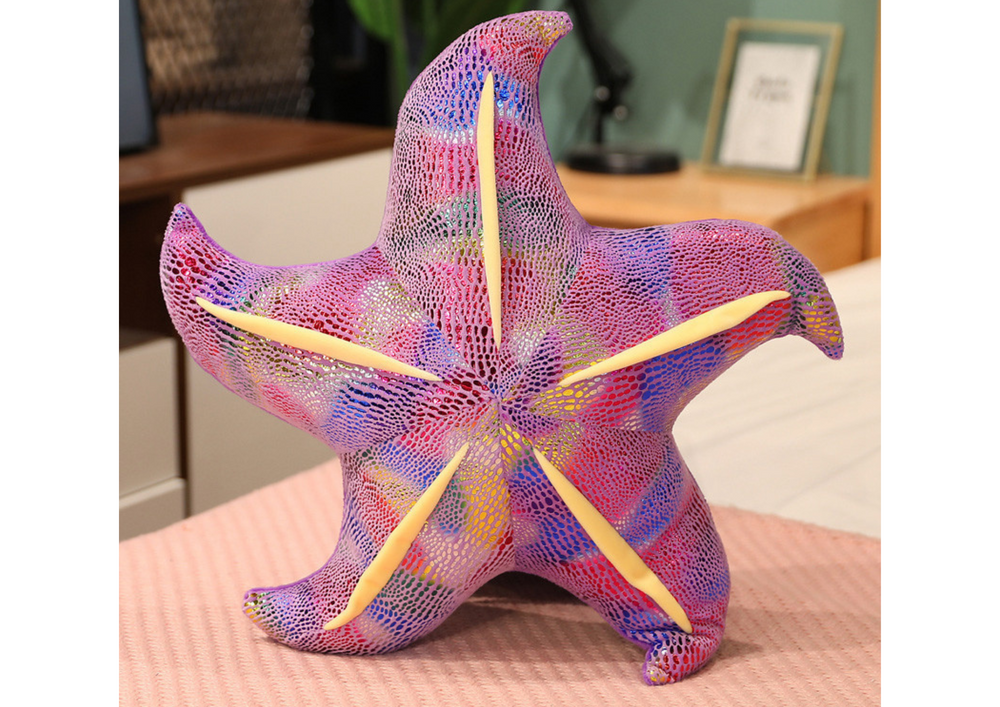 Mascot Plush Starfish Purple Pillow 45 cm