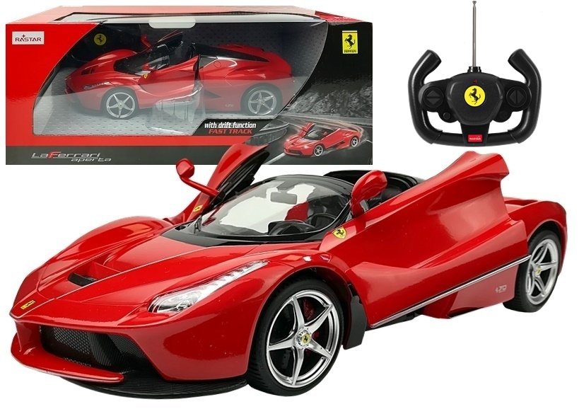 Mašīna ar pulti Ferrari Aperta Rastar Red