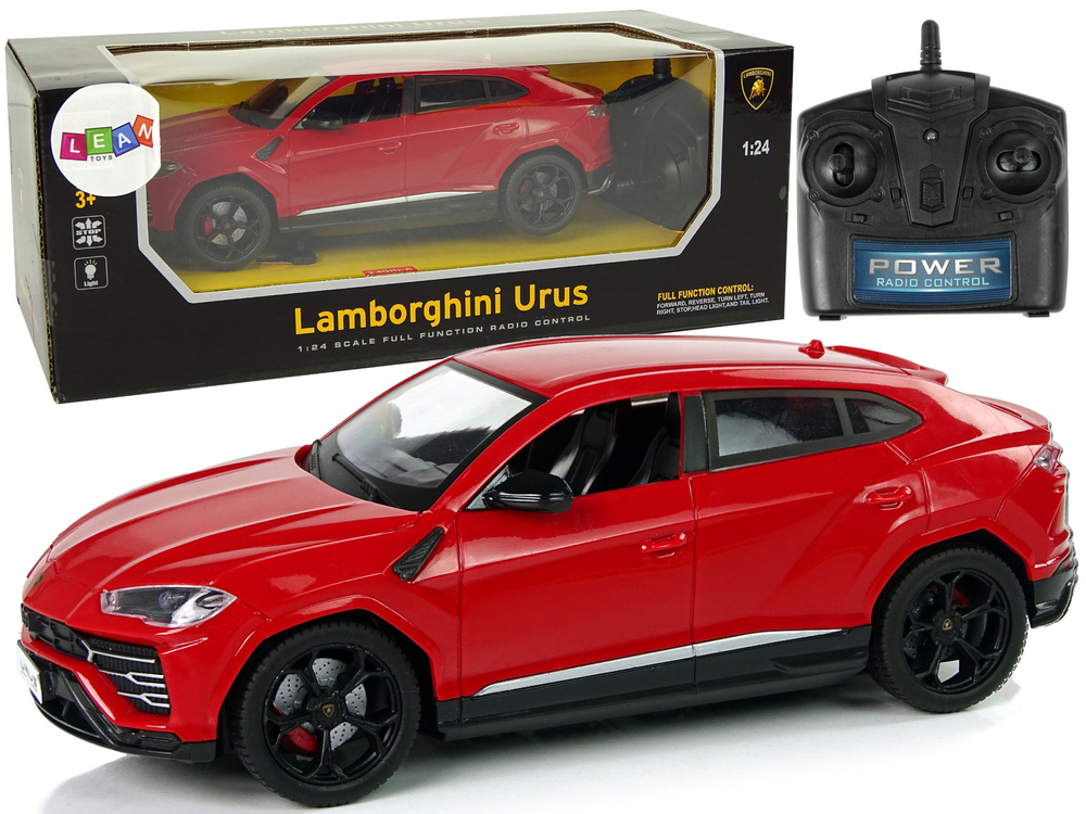 Mašīna ar pulti Lamborghini Urus Red