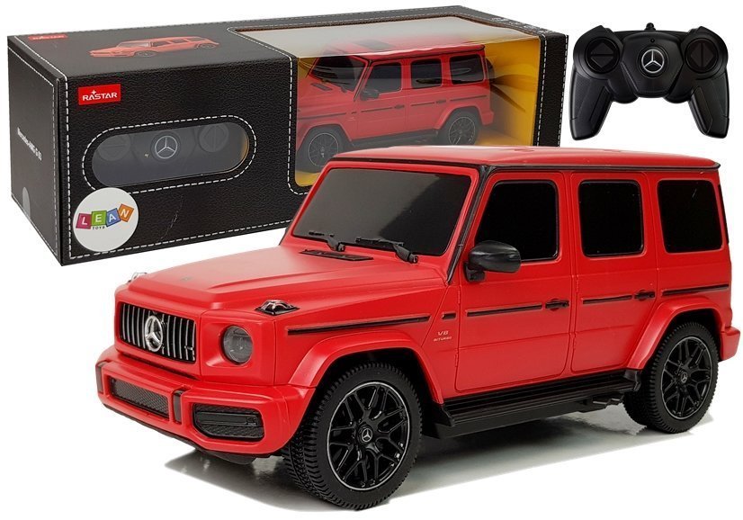 Mašīna ar pulti Mercedes AMG G63 Red