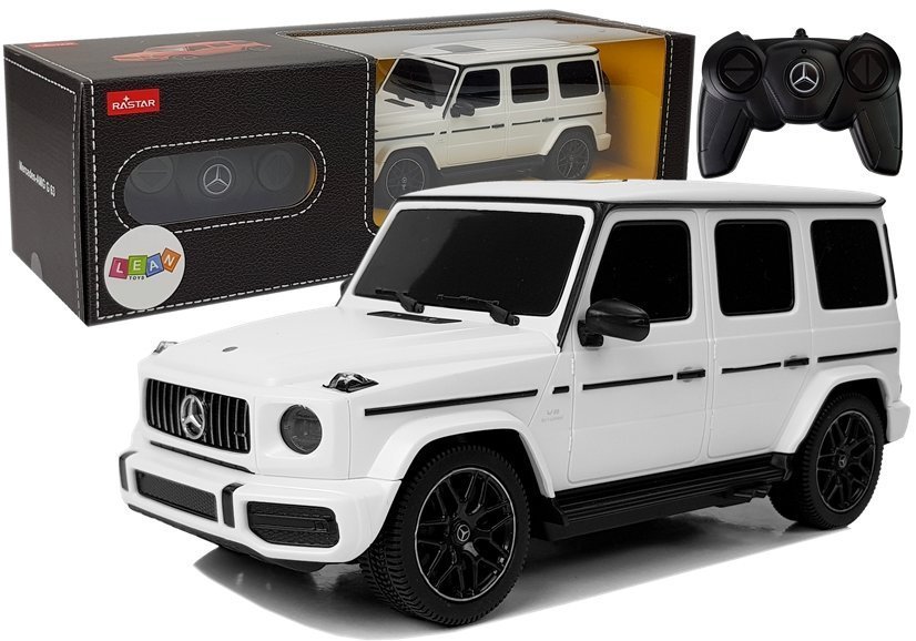 Mašīna ar pulti Mercedes AMG G63 White