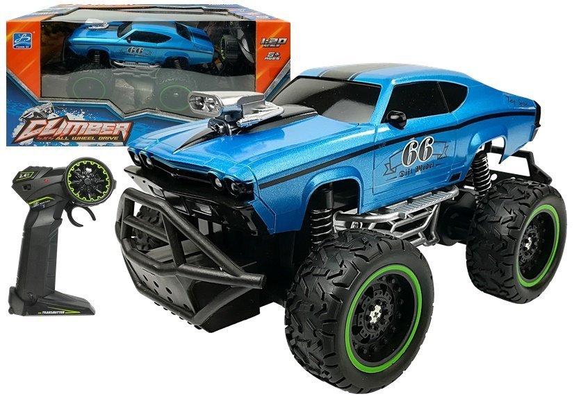 Mašīna ar pulti Off-road Blue