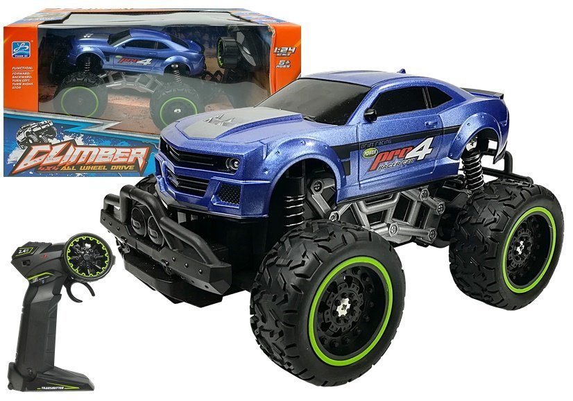 Mašīna ar pulti Off-road Blue