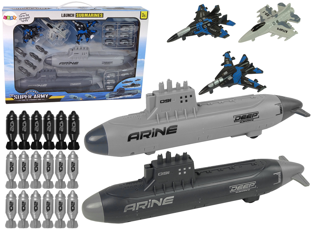 Naval Submarine Army Set Jets Bombshells