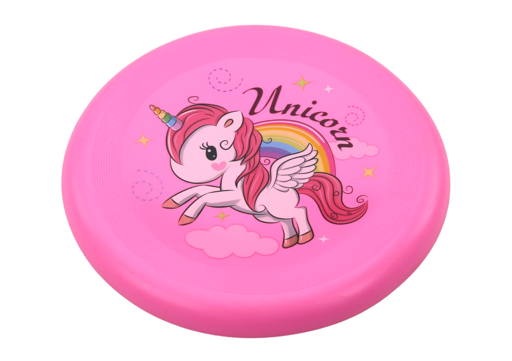 Pink Unicorn Flying Frisbee Disc 20cm