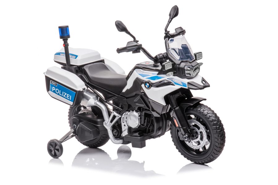 Bērnu elektriskais motocikls Police JT5002B White