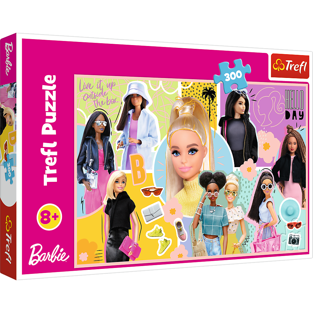 Puzzle - 300 - Your favorite Barbie - Mattel, Barbie 23025