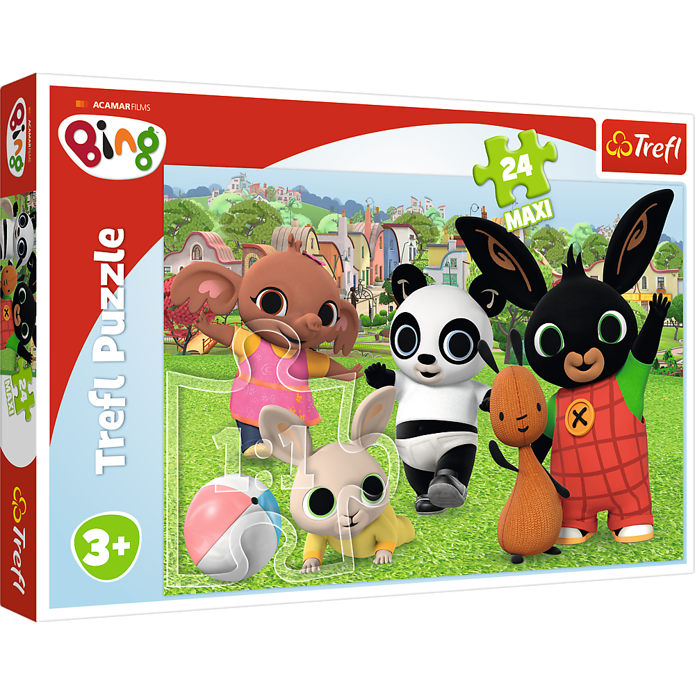 Puzzle - "24 Maxi" - Fun in the Park Bing Trefl 14306