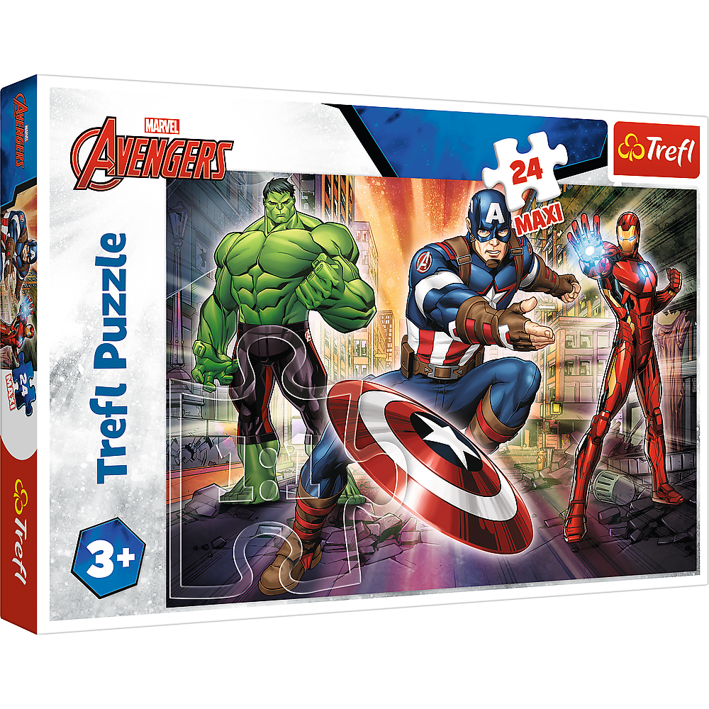 Puzzle - "24 Maxi" - In the world of Avengers Trefl 14321