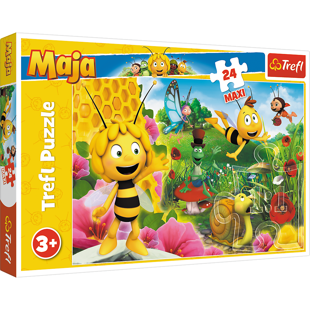 Puzzle - "24 Maxi" - In the world of Maya the Bee Trefl 14297